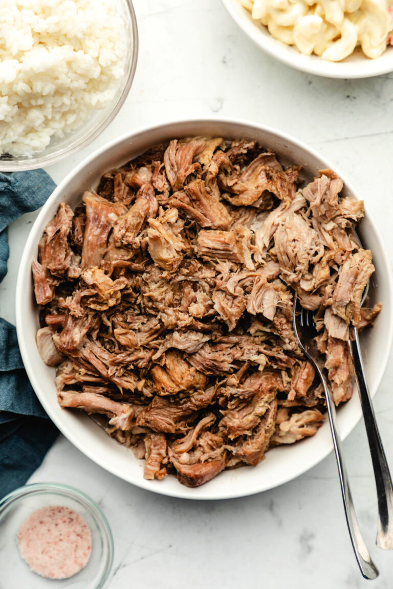 Instant Pot Kalua Pork Eating in an Instant