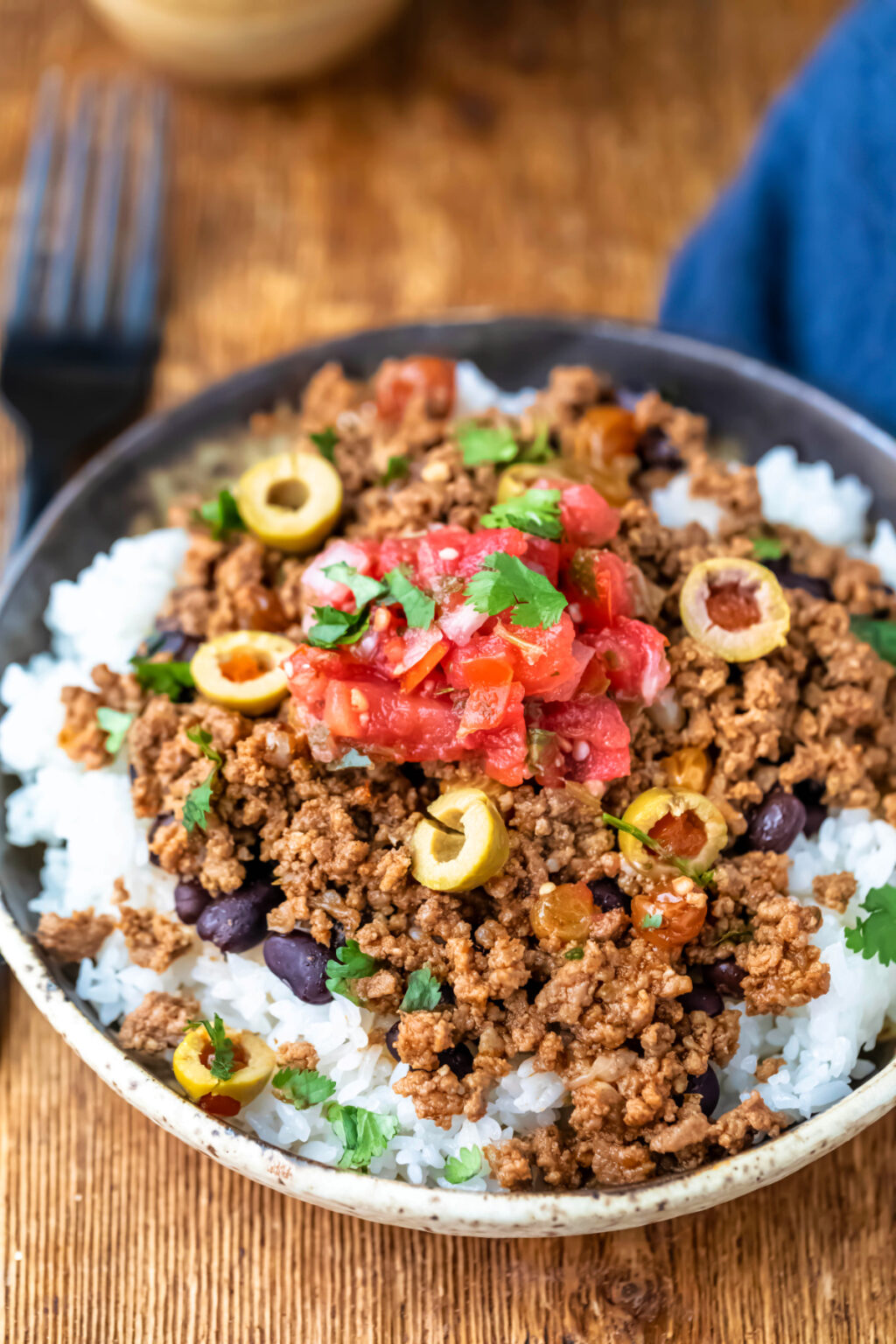 Instant Pot Beef Picadillo Eating in an Instant