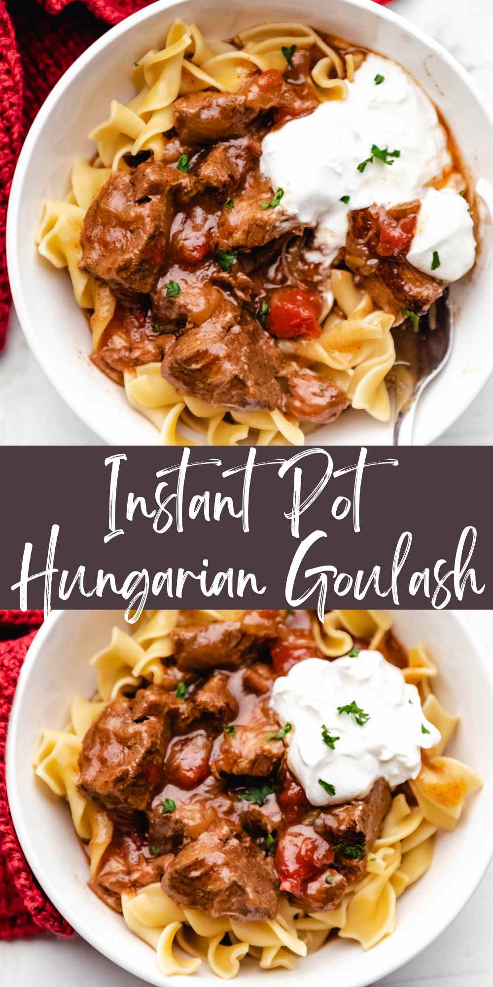 Instant Pot Hungarian Goulash Eating in an Instant